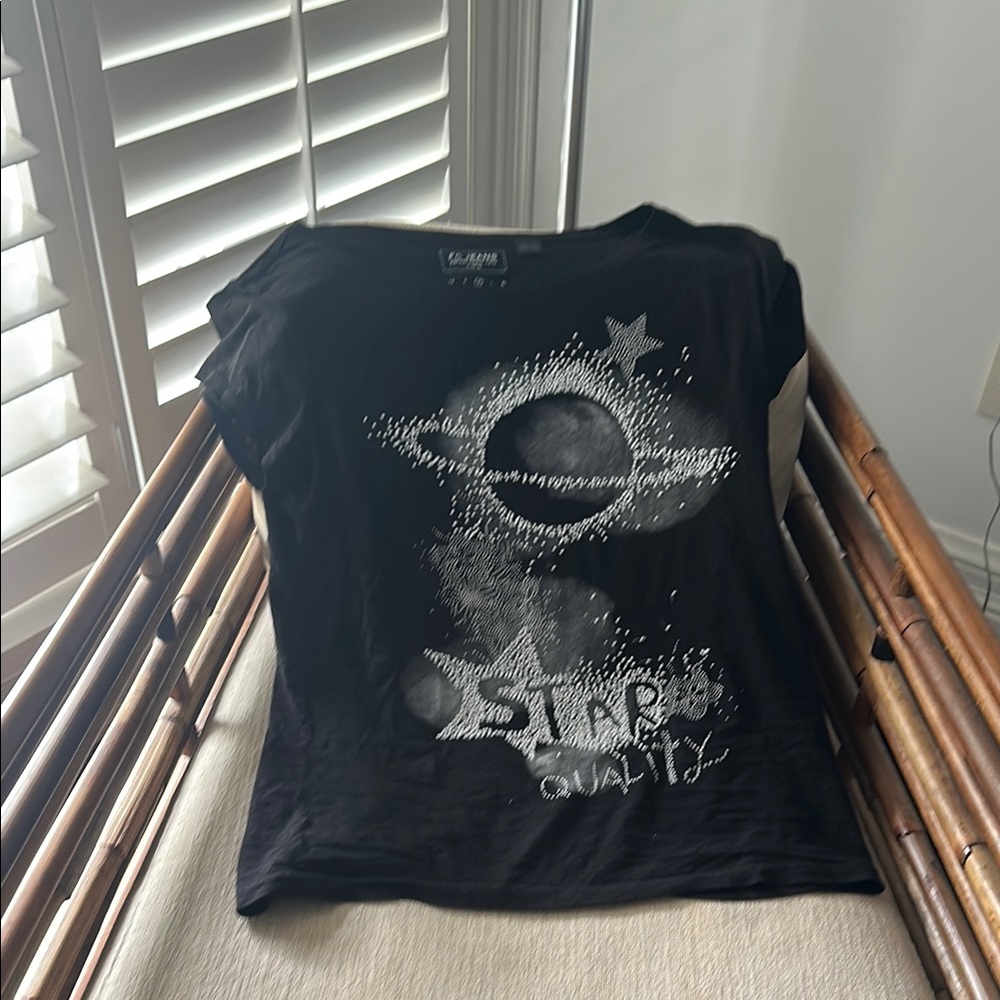 Celestial Graphic beaded Short Sleeve Tee